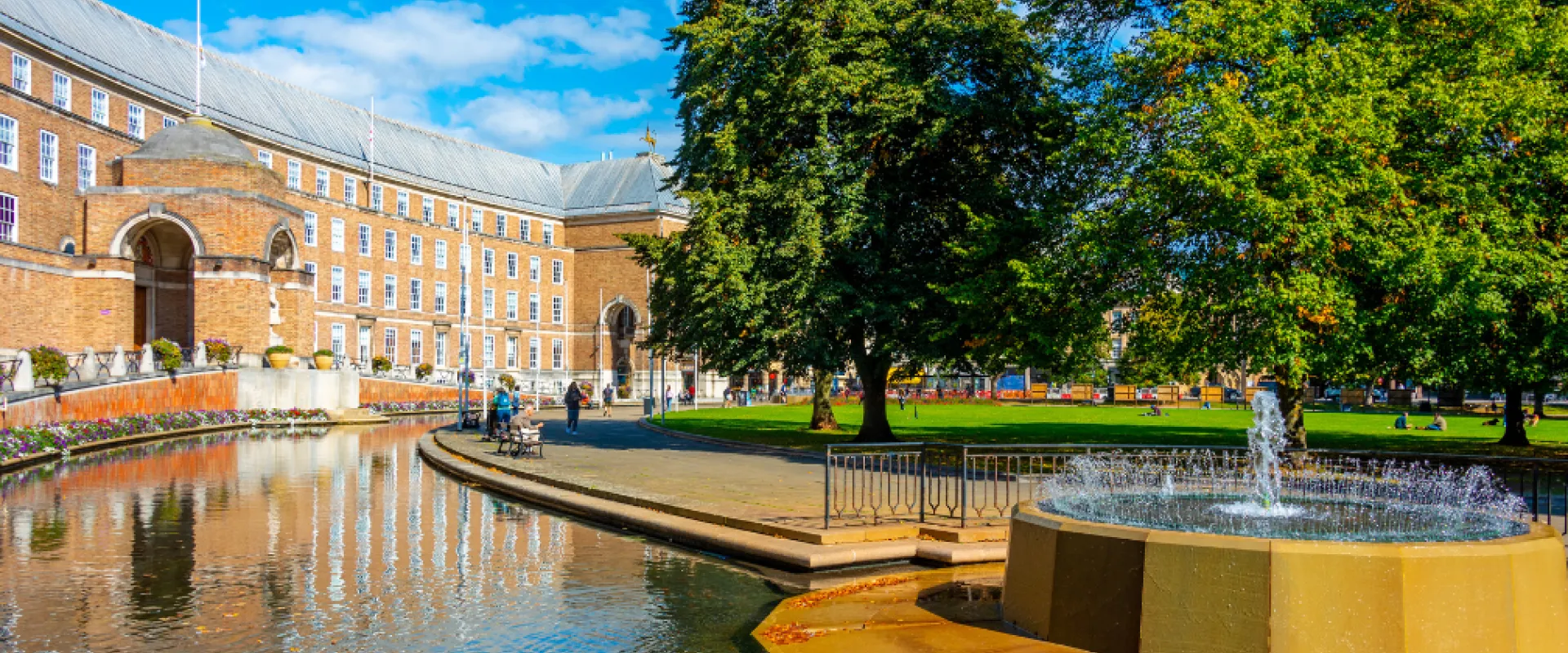 Bristol City Hall Water Feature